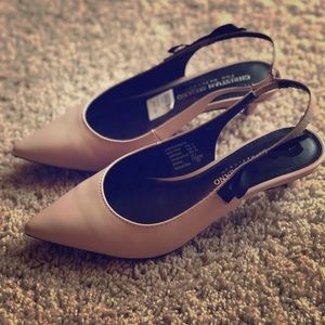 New! Never worn size 5 Kitten heels